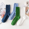 Candy Color Ins Crew Socks Women Japanese Street Socks Fabricantes Soas de Meninas Factoria por atacado